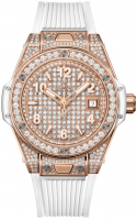 Hublot Big Bang One Click King Gold White Full Pave 33 mm 485.OE.9000.RW.1604