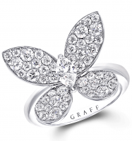 Кольцо Graff Pavé Butterfly Mini Ring RGR 523