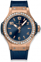 Hublot Big Bang Gold Blue Diamonds 38 mm 361.PX.7180.LR.1204