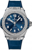 Hublot Big Bang One Click Steel Blue Diamonds 39 mm 465.SX.7170.LR.1204