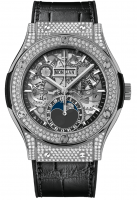 Hublot Classic Fusion Aerofusion Moonphase Titanium Pave 42 mm 547.NX.0170.LR.1704