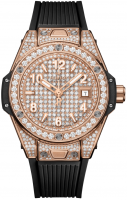 Hublot Big Bang One Click King Gold Full Pave 33 mm 485.OX.9000.RX.1604