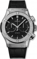 Hublot Classic Fusion Chronograph Titanium Diamonds 45 mm 521.NX.1171.LR.1104