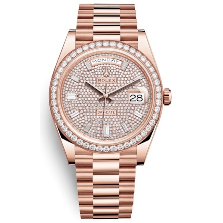 Rolex Day-Date 40 Everose gold