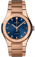 Hublot Classic Fusion King Gold Blue Bracelet 42 mm 548.OX.7180.OX