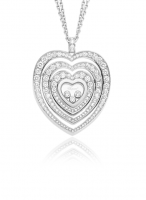 Подвеска Chopard Happy Diamonds Medium Pave Diamond Heart 797221-1003