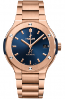 Hublot Classic Fusion King Gold Blue Bracelet 38 mm 568.OX.7180.OX