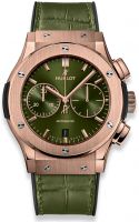 Hublot Classic Fusion Chronograph King Gold Green 45 mm 521.OX.8980.LR