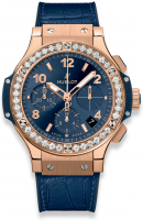 Hublot Big Bang Gold Blue Diamonds 41 mm 341.PX.7180.LR.1204