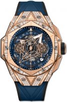 Hublot Big Bang Sang Bleu II King Gold Blue Pave 45 mm 418.OX.5108.RX.1604.MXM20