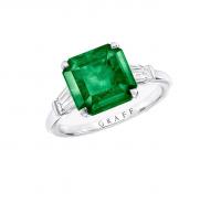 Кольцо Classic Graff Promise Emerald Cut Emerald Ring RGR 822