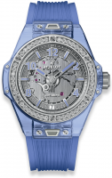 Hublot Big Bang One Click Blue Sapphire Diamonds 39 mm 465.JL.4802.RT.1204