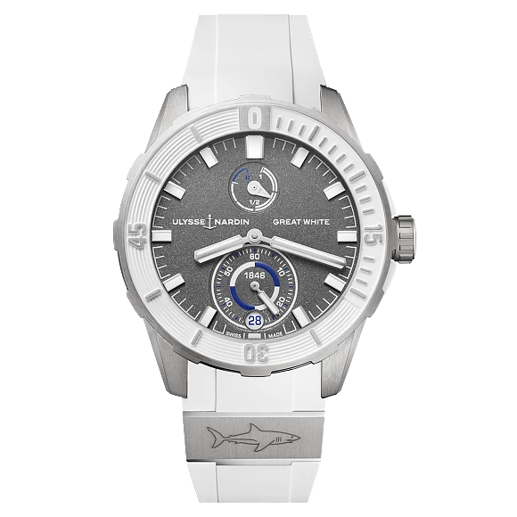 Ulysse Nardin Marine Diver Chronometer Great White 44 mm 1183-170LE-3/90-GW