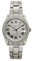 Rolex Datejust II Diamonds Full Pave Tuning 41 mm 126300 CUSTOM