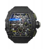 Richard Mille RM 11-03 Black Carbon NTPT Flyback Chronograph Watch