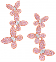 Серьги Graff Triple Pavé Butterfly Earrings