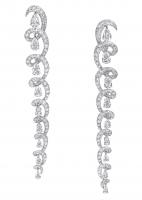 Серьги Graff Inspired by Twombly Swirl Diamond Earrings RGE 1434