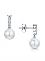 Серьги Mikimoto Morning Dew Akoya Pearl PEL642DW