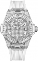 Hublot Big Bang One Click Steel White Full Pave 33 mm 485.SE.9000.RW.1604