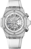 Hublot Big Bang Unico Titanium White Pave 42 mm 441.NE.2010.RW.1704