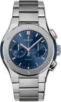 Hublot Classic Fusion Chronograph Titanium Blue Bracelet 42 mm 540.NX.7170.NX