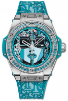 Hublot Big Bang One Click Marc Ferrero Steel Turquoise 39 mm 465.SX.1190.VR.1207.LIP19