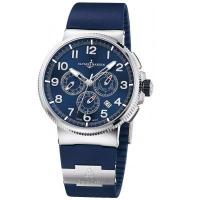 Ulysse Nardin Marine Chronograph Manufacture 43mm 1503-150LE-3/63-VB VOYAGE BLEU