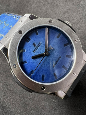 Hublot Classic Fusion Berluti Scritto Blue 45 mm 511.NX.050B.VR.BER16