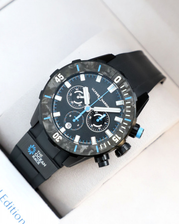 Ulysse Nardin Marine Diver Chronograph The Ocean Race 44 mm 1503-170LE-2A-TOR/3A