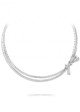 Колье Graff Bow Pavé Diamond Necklace RGN 710