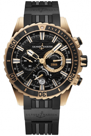 Ulysse Nardin Marine Diver Chronograph Manufacture 44 mm 1502-151-3C/92