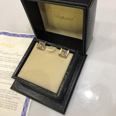 Серьги Chopard Happy Diamonds Icons