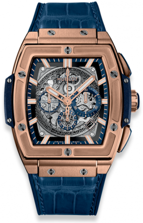 Hublot Spirit of Big Bang King Gold Blue 45 mm 601.OX.7180.LR