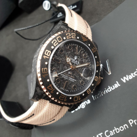 Rolex DiW NTPT Carbon GMT Everose Special Edition