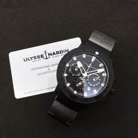 Ulysse Nardin Marine Diver Black Sea Chronograph 353-92-3C