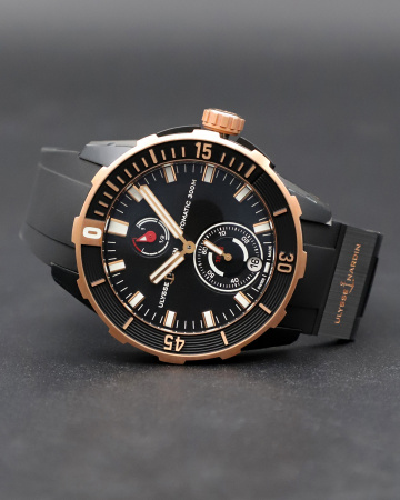 Ulysse Nardin Marine Diver Chronometer 44 mm 1185-170-3/BLACK