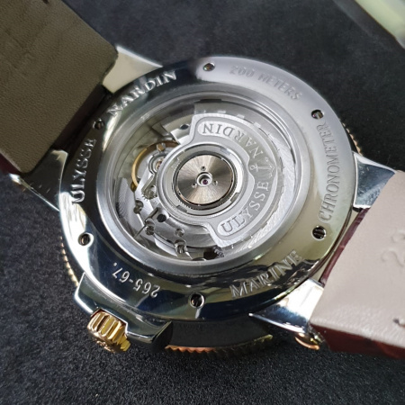 Ulysse Nardin Maxi Marine Chronometer 43 265-67/45