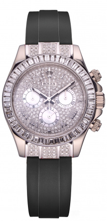 Rolex Cosmograph Daytona Pave Diamond Dial 40 mm 116519 CUSTOM