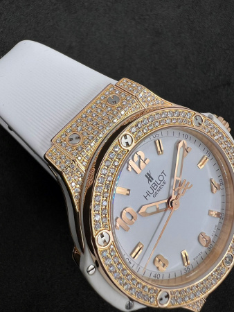 Hublot Big Bang Gold White Pave 38 mm 361.PE.2010.RW.1704