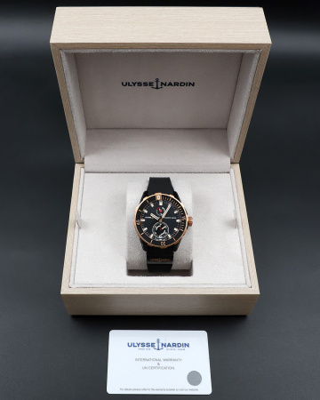 Ulysse Nardin Marine Diver Chronometer 44 mm 1185-170-3/BLACK