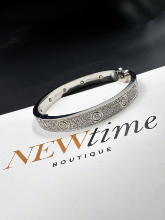 Браслет Cartier Love Bracelet Diamond-Paved N6033602