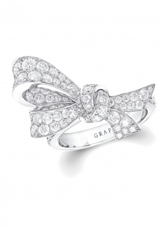 Кольцо Graff Bow Pavé Diamond Ring RGR 825