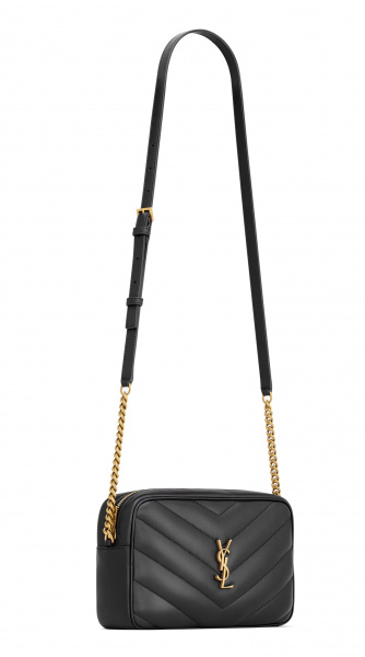 Сумка Saint Laurent Loulou Camera Bag in Matelasse Lambskin 869468AAEAX1000