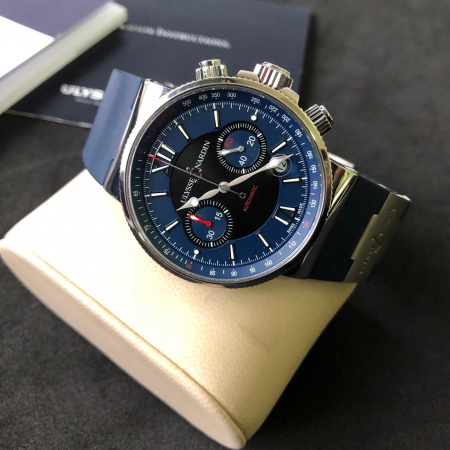 Ulysse Nardin Maxi Marine Chronograph 41 mm 353-66-3/323