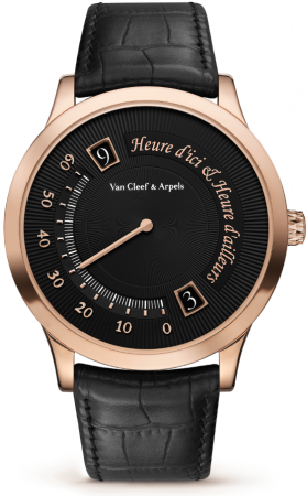 Van Cleef & Arpels Midnight Heure d'Ici & Heure d'Ailleurs Watch