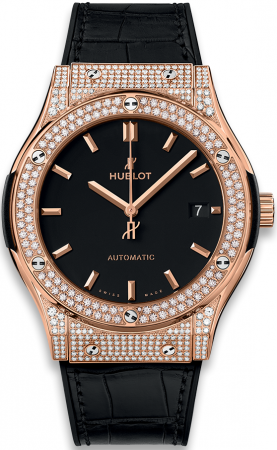Hublot Classic Fusion King Gold Pave 45 mm 511.OX.1181.LR.1704