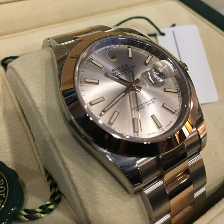 Rolex Datejust 41 mm Steel and Everose Gold 126301
