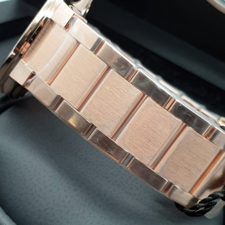 Hublot Classic Fusion King Gold Brown Diamonds Bracelet 38 mm 568.OX.898M.OX.1204