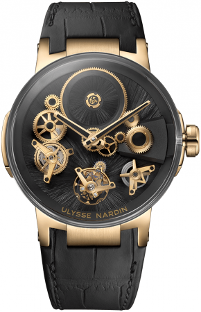 Ulysse Nardin Executive Tourbillon Free Wheel 44 mm 1766-176LE/STRAW
