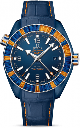 Omega Seamaster Planet Ocean 600m Co-Axial Master Chronometer GMT Big Blue 45.5 mm 215.98.46.22.03.001